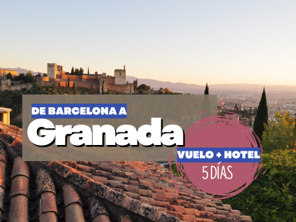 Vuelo más hotel a Granada